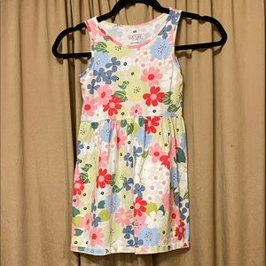 H&M Kids Floral Dress - Red, Pink, Blue